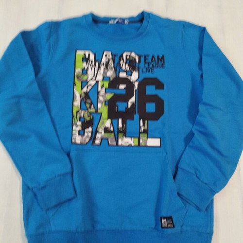 Sweatshirt for boys 14 years like new, blue, size 164 cm