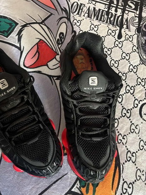 Nike Shox TL sneakers new with tags, size 43, black and red