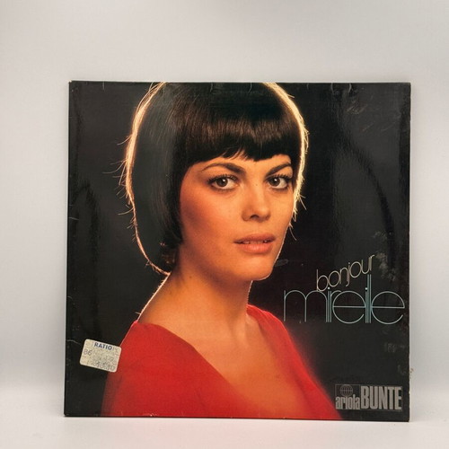 Mireille Mathieu Bonjour Mireille vinyl record used