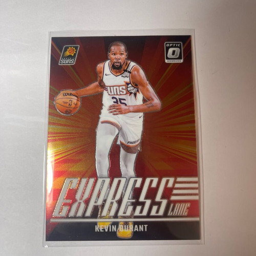 Kevin Durant 2024-24 Donruss Optic Express Lane Phoenix Sun card new