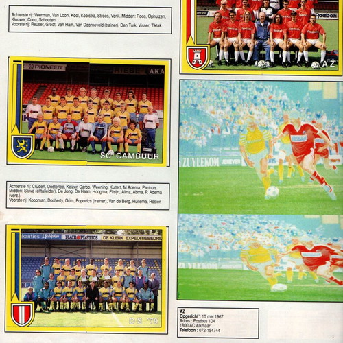 Panini Sticker Album Voetbal Nederland 1990 like new, collectible