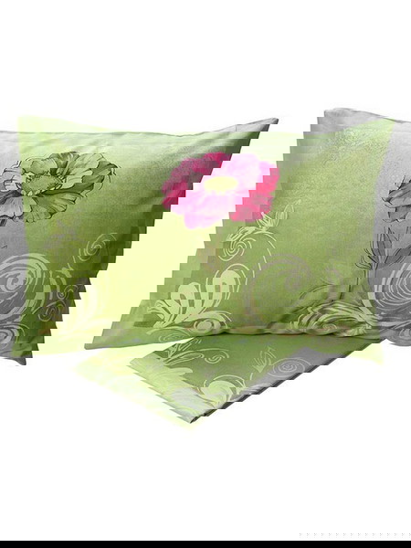 Σετ Σεντόνια Μονά 160x260εκ. Cotton Feelings Εμπριμέ Green 3τμχ