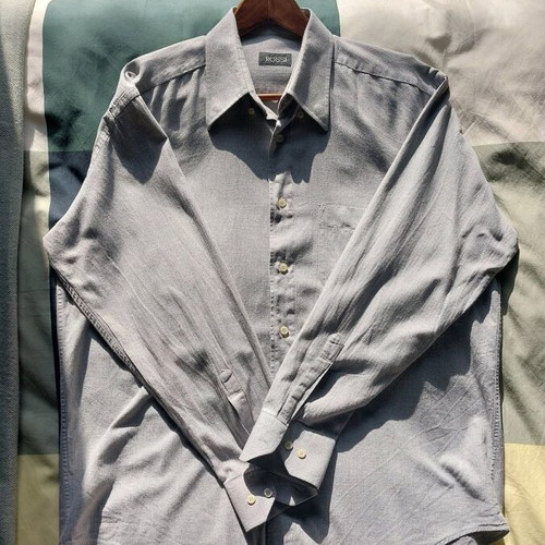 Rossi shirt XL gray extra fine cotton like new
