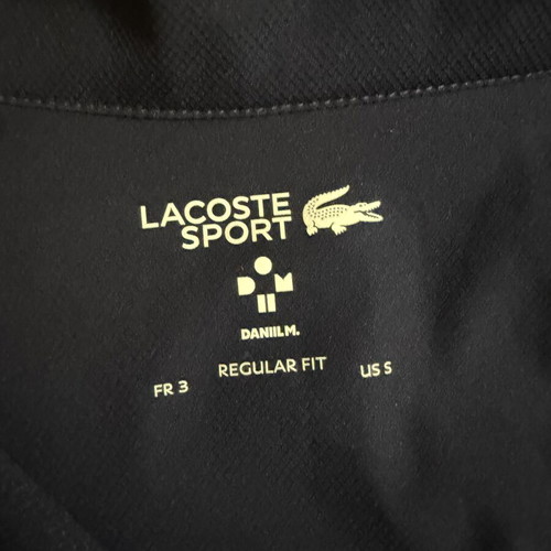 Lacoste jacket like new, dark blue, size small