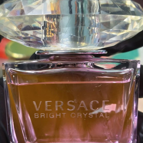 Versace Bright Crystal women's perfume 90ml used, authentic