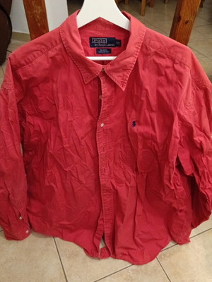 Ralph Lauren πουκάμισο XXL μεταχειρισμένο, κόκκινο