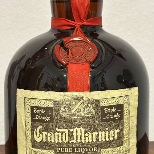 Grand Marnier Pure Liquor collectible and sealed 1.0 litre