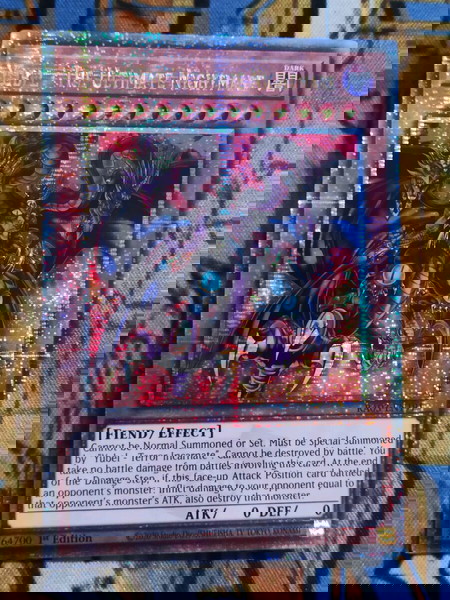 Yubel - The Ultimate Nightmare (Quarter Century Rare, Yugioh)