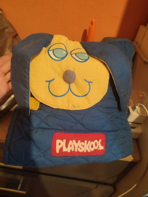 Playskool Nap Pal βιντάζ πτυσσόμενο στρώμα ύπνου σακίδιο για βρέφη σαν καινούργιο
