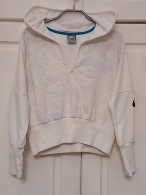 Nike white hoodie like new