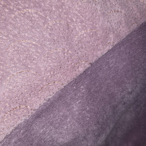 Purple lilac mermaid blanket and black flame blanket
