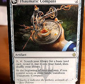 Thaumatic Compass//Spires of Orazca. Ixalan. Magic the Gathering