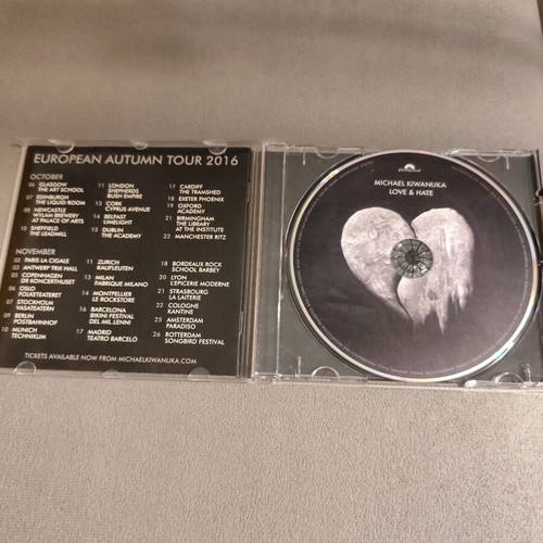 Michael Kiwanuka Love & Hate CD like new