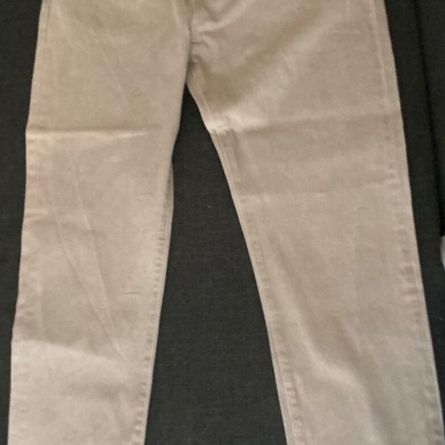Gap men's jeans used, beige, size 34 waist, length 32-33