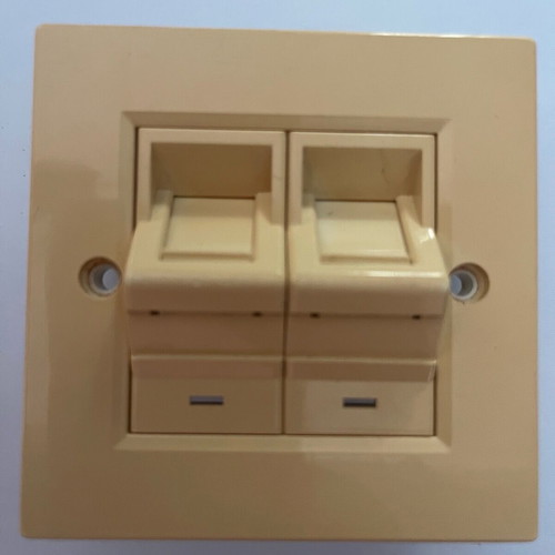 UTP Network Socket 2XRJ45 CAT6 used