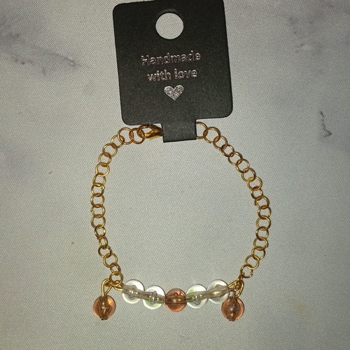 Handmade magic bracelet gold color new