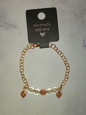 Handmade magic bracelet gold color new