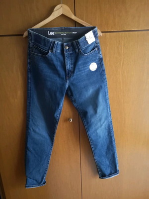Мъжки дънки Lee slim taper син нов размер L