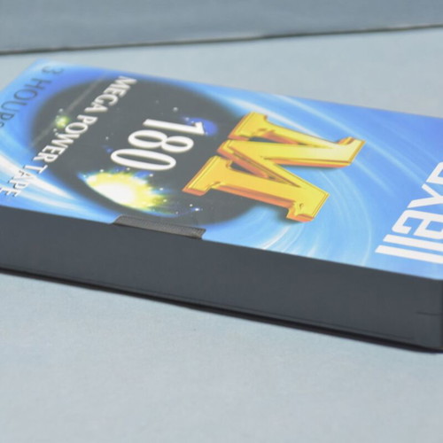 Maxell M 1T80 Mega Power Tape 3 Hours new sealed VHS cassette