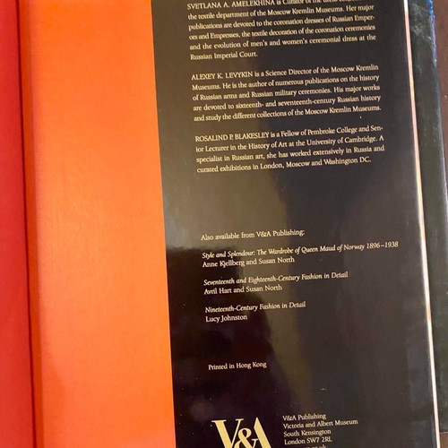 The Magnificence of the Tsars coffee table book like new from V&A exhibition
