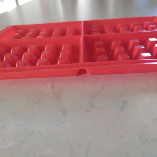 Silicone molds for waffles and cake new, set of 2 pieces