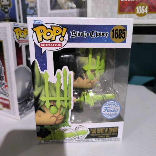Black Clover Funko Pop! Yuno (Spirit of Zephyr) like new