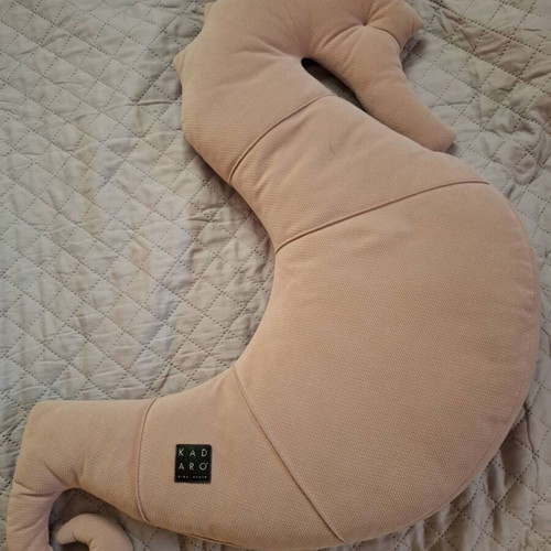 Nursing pillow from Kadaro velvet, new, multipurpose