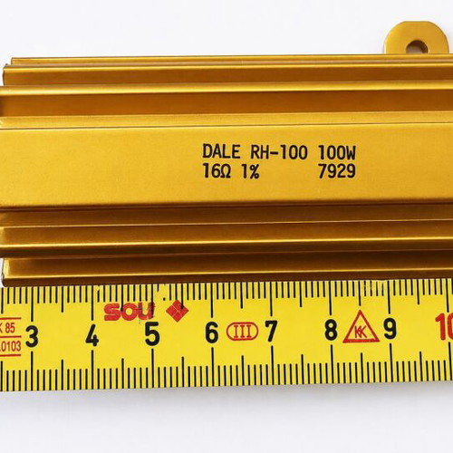 Dale RH-100 High Power Precision Resistors 16Ω 100W Pair New