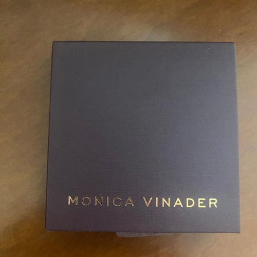 Monika Vinader Paperclip Chain 925 Sterling Silver Bracelet new