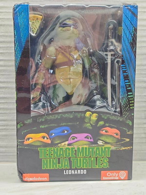 Φιγούρα Leonardo NECA Teenage Mutant Ninja Turtles 1990 Movie GameStop Exclusive σαν καινούργιο
