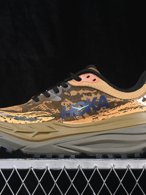 Hoka One One Stinson 7 ανδρικά αθλητικά παπούτσια χαμηλά, μπεζ καφέ