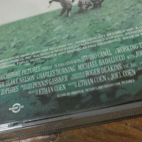 O Brother Where Art Thou CD soundtrack used, country