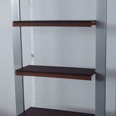 Product display stand with shelves, industrial professional