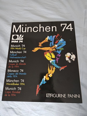 Panini Figurine World Cup 74 Complete Reprinted σαν καινούργιο