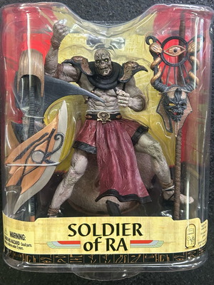 Soldier of Ra McFarlane’s 7” Spawn Series 33 action figure new