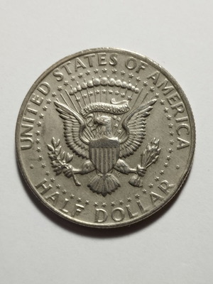 Half Dollar 1972 Kennedy coin used