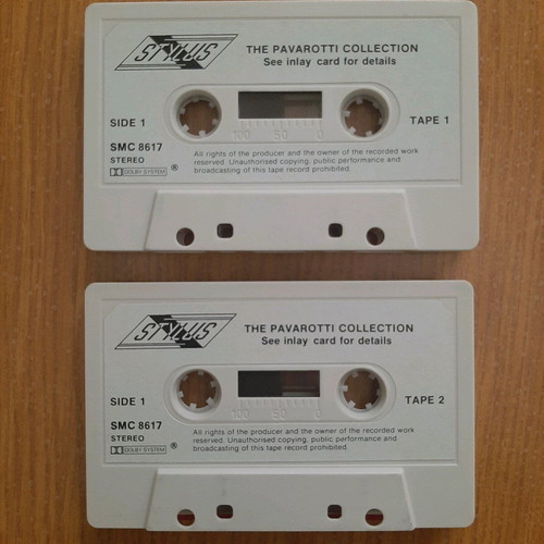 The Pavarotti Collection double cassette like new, classical music