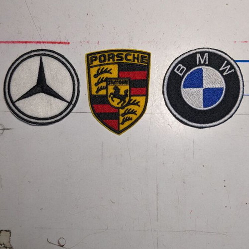 Car badges new, set of 3