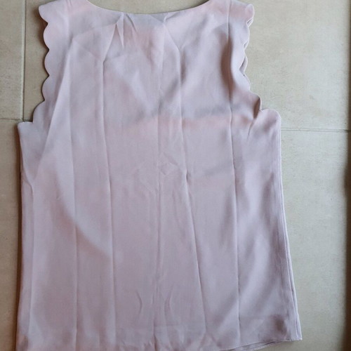 H&M sleeveless top like new, dusty pink, size S