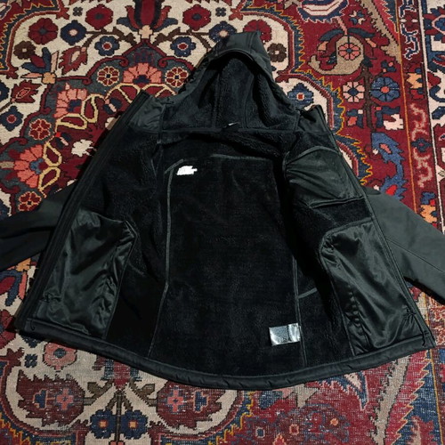 The North Face Quest Softshell Hoodie men's jacket like new, size Small, black