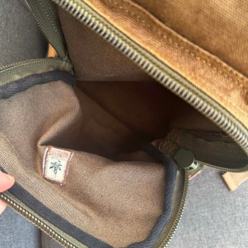 Backpack hemp type like new, durable and eco-friendly fabric