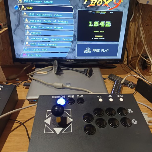 Game console with two controllers like new