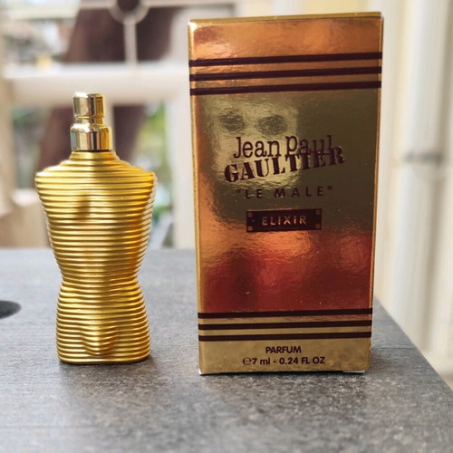 Le Male Elixir Jean Paul Gaultier miniature perfume new 7.5 ml