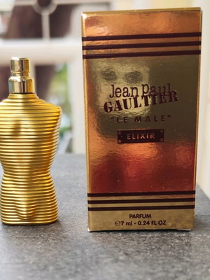 Le Male Elixir Jean Paul Gaultier miniature perfume new 7.5 ml