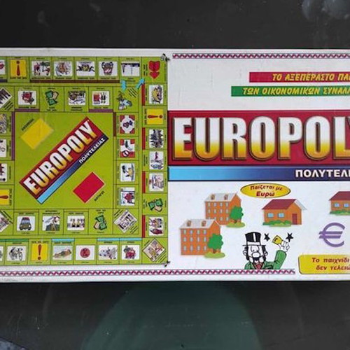 Europoly board game luxury edition used