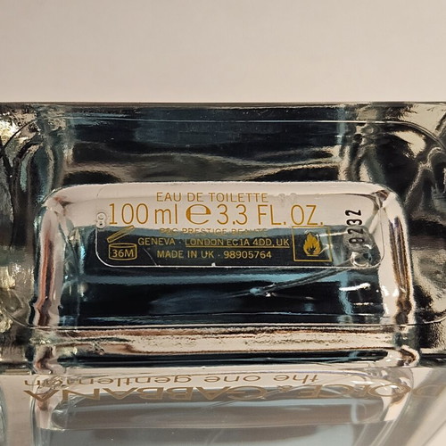 Dolce & Gabbana The One Gentleman Eau de Toilette 100ml used, discontinued