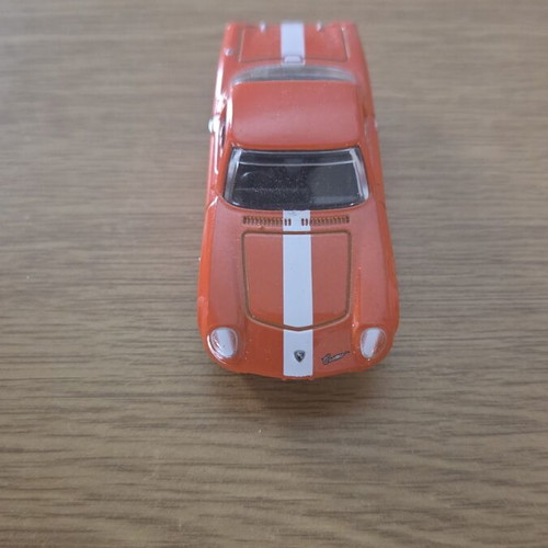 Hot Wheels 1968 Mazda Cosmo Sport orange racing line, like new