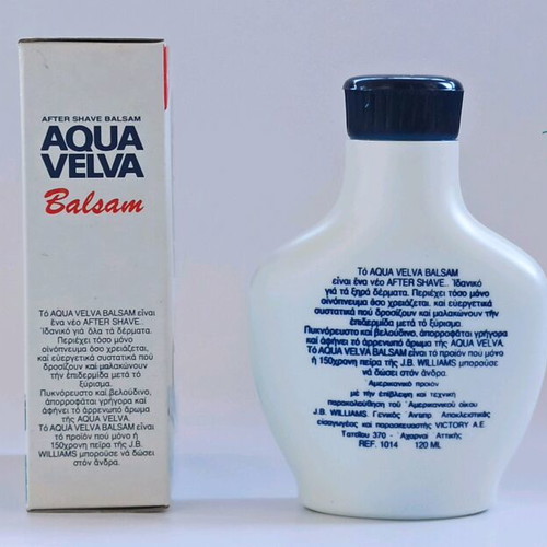 Aqua Velva After Shave balsam like new, vintage 80's, 120ml