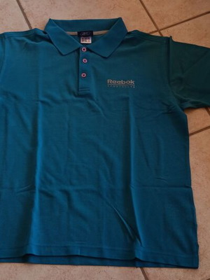 Reebok polo shirt XL used, blue with slight fading