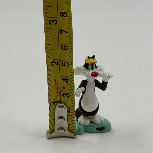 Sylvester Looney Tunes collectible PVC figure used, 1990s